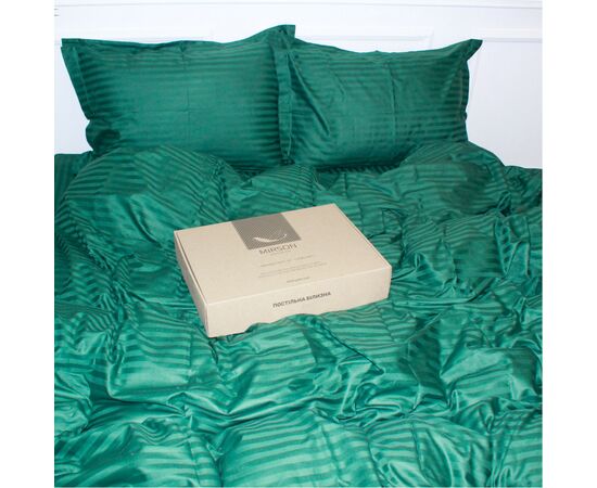 Постільна білизна MirSon Satin 30-0017Green 160х220 Сімейний (2200005254127), зображення 7