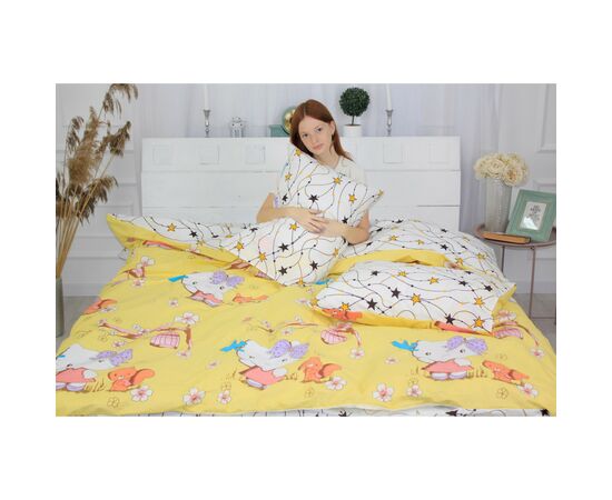 Постельное белье MirSon Бязь Ranforce Elite 17-0524 Kitty King Size (2200004706924), изображение 2