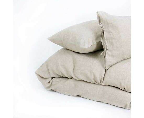 Постельное белье MirSon Лен Grey sky 220х240 (2200005371022), изображение 8