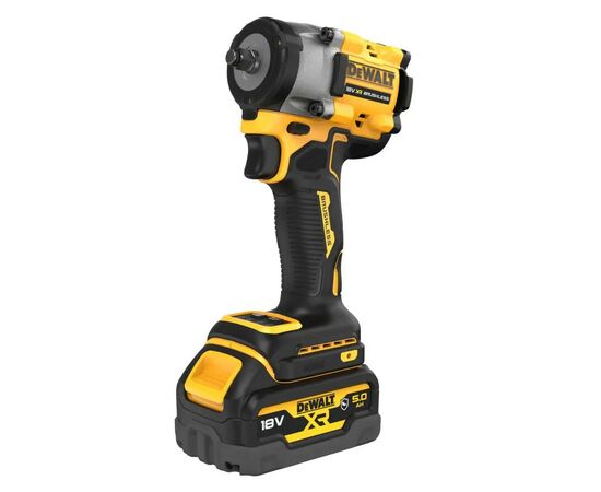 Гайковерт DeWALT 18 В XR Li-lon,406 Нм, 5 Ah, 2 АКБ, ЗУ, TSTAK (DCF923P2G)