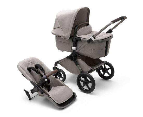Коляска Bugaboo 2 в 1 Fox 3 Mineral Graphite| - Light Grey (2306010033)