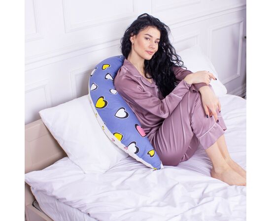 Подушка MirSon для беременных и кормления №8320 Print Line 17-0143 Mayya Бязь 30х170х20 см (2200006200451), изображение 7 Подушка MirSon для беременных и кормления №8320 Print Line 17-0143 Mayya Бязь 30х170х20 см (2200006200451), изображение 7
