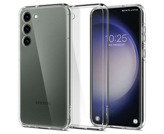 Чехол для моб. телефона Spigen Samsung Galaxy S23+ Ultra Hybrid, Crystal Clear (ACS05668)