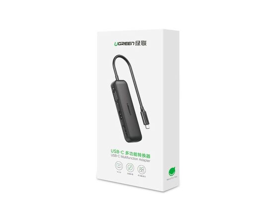 Переходник USB2.0 Type-C to VGA V1.2/HDMI V2.0b/DP V1.2a CM260 black Ugreen (60568), изображение 12 Переходник USB2.0 Type-C to VGA V1.2/HDMI V2.0b/DP V1.2a CM260 black Ugreen (60568), изображение 12