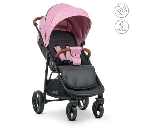 Коляска El Camino X4 (ME 1024 pink lines), изображение 2 Коляска El Camino X4 (ME 1024 pink lines), изображение 2