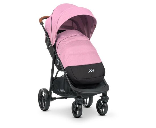 Коляска El Camino X4 (ME 1024 pink lines), изображение 4 Коляска El Camino X4 (ME 1024 pink lines), изображение 4