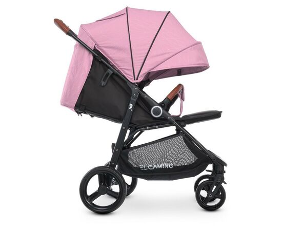 Коляска El Camino X4 (ME 1024 pink lines), изображение 5 Коляска El Camino X4 (ME 1024 pink lines), изображение 5