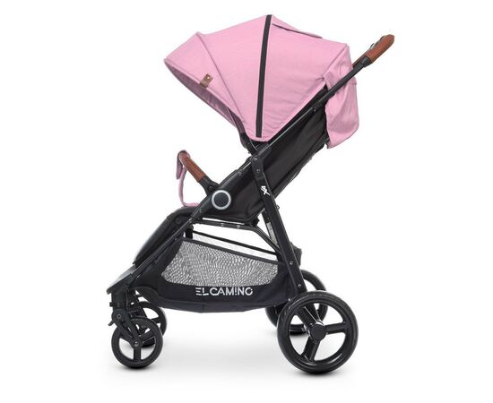 Коляска El Camino X4 (ME 1024 pink lines), изображение 6 Коляска El Camino X4 (ME 1024 pink lines), изображение 6