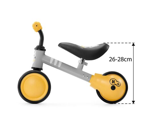 Беговел Kinderkraft Cutie каталка Honey (KKRCUTIHNY0000) (5902533913619), изображение 4