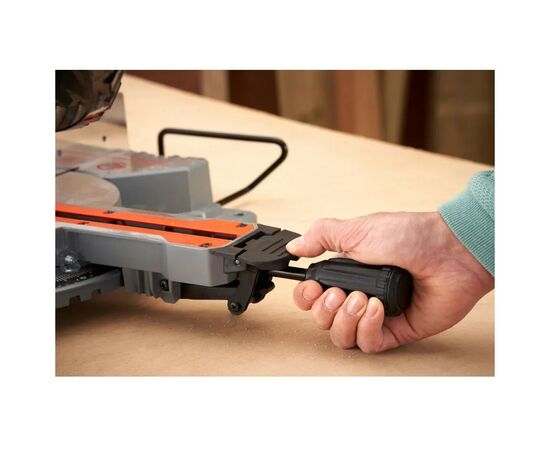 Торцовочная пила Black&Decker 1500 Вт, диск 216х30 мм, 4700 об/мин, XPS, вес 15 кг (BES701), изображение 10