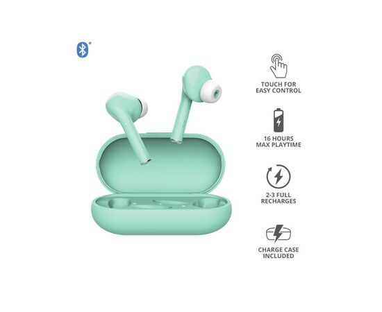 Наушники Trust Nika Touch True Wireless Mint (23703), изображение 8 Наушники Trust Nika Touch True Wireless Mint (23703), изображение 8
