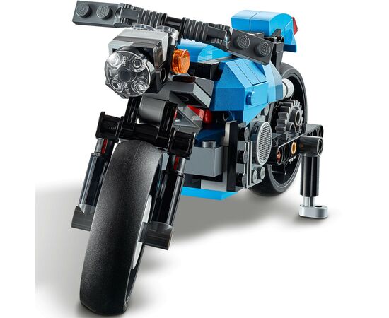 Конструктор LEGO Creator Супермотоцикл 236 деталей (31114), зображення 6 Конструктор LEGO Creator Супермотоцикл 236 деталей (31114), зображення 6