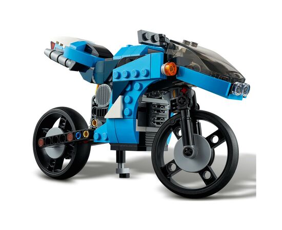 Конструктор LEGO Creator Супермотоцикл 236 деталей (31114), зображення 8 Конструктор LEGO Creator Супермотоцикл 236 деталей (31114), зображення 8