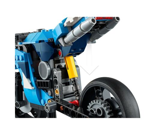 Конструктор LEGO Creator Супермотоцикл 236 деталей (31114), зображення 9 Конструктор LEGO Creator Супермотоцикл 236 деталей (31114), зображення 9