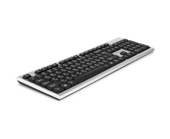 Клавиатура REAL-EL 507 Standard USB Silver, изображение 4 Клавиатура REAL-EL 507 Standard USB Silver, изображение 4
