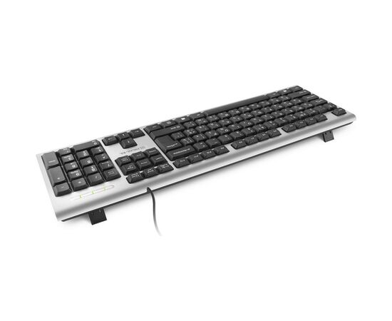 Клавиатура REAL-EL 507 Standard USB Silver, изображение 6 Клавиатура REAL-EL 507 Standard USB Silver, изображение 6