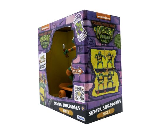 Ігровий набір Funrise TMNT Черепашки-ніндзя класичні Майстри бойових мистецтв Мікеланджело movie star 2023 (71058), зображення 4