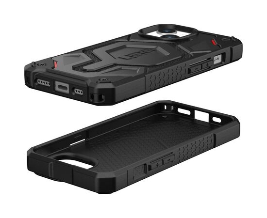 Чехол для мобильного телефона UAG Apple iPhone 15 Monarch Pro Magsafe, Kevlar Black (114219113940), изображение 10