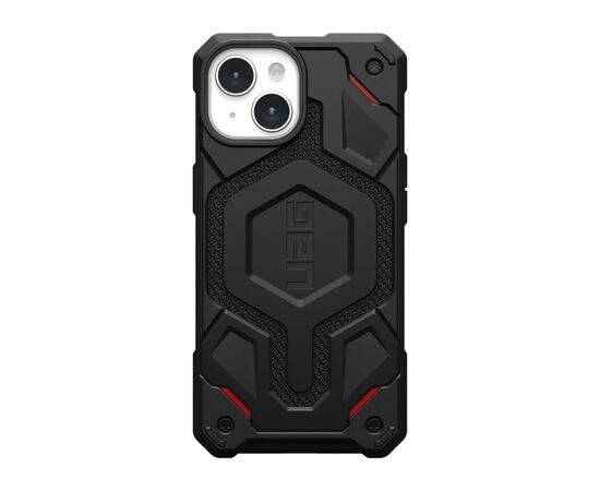 Чехол для мобильного телефона UAG Apple iPhone 15 Monarch Pro Magsafe, Kevlar Black (114219113940)