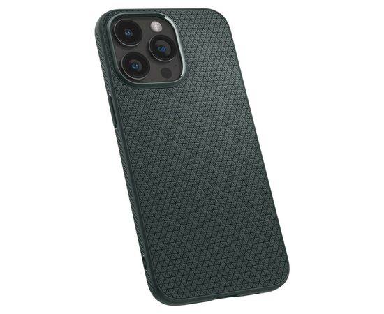 Чехол для мобильного телефона Spigen Apple iPhone 15 Pro Max Liquid Air Abyss Green (ACS06564), изображение 3 Чехол для мобильного телефона Spigen Apple iPhone 15 Pro Max Liquid Air Abyss Green (ACS06564), изображение 3