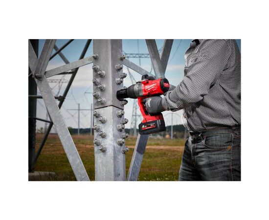 Гайковерт Milwaukee высокомоментный 1"2400 Нм M18 FUEL с фиксацией кольцом ONE-KEY (4933459733), изображение 12 Гайковерт Milwaukee высокомоментный 1"2400 Нм M18 FUEL с фиксацией кольцом ONE-KEY (4933459733), изображение 12