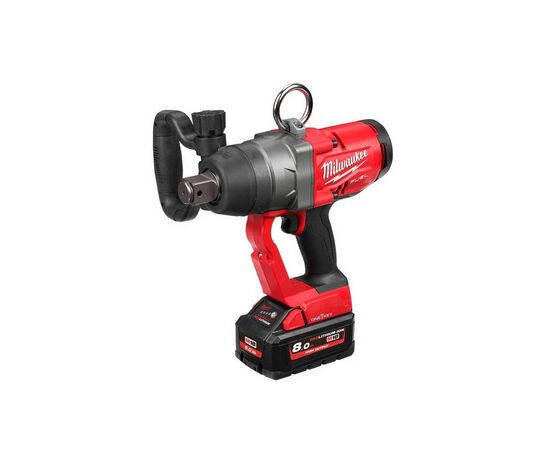 Гайковерт Milwaukee высокомоментный 1"2400 Нм M18 FUEL с фиксацией кольцом ONE-KEY (4933459733), изображение 2 Гайковерт Milwaukee высокомоментный 1"2400 Нм M18 FUEL с фиксацией кольцом ONE-KEY (4933459733), изображение 2
