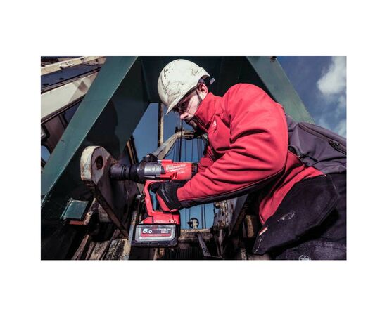 Гайковерт Milwaukee высокомоментный 1"2400 Нм M18 FUEL с фиксацией кольцом ONE-KEY (4933459733), изображение 5 Гайковерт Milwaukee высокомоментный 1"2400 Нм M18 FUEL с фиксацией кольцом ONE-KEY (4933459733), изображение 5