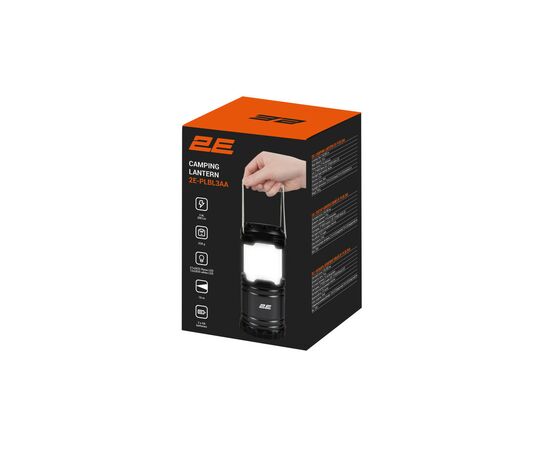 Фонарь 2E Flame AAx3 150лм 3Вт складний LED IP44 (2E-PLBL3AA), изображение 12 Фонарь 2E Flame AAx3 150лм 3Вт складний LED IP44 (2E-PLBL3AA), изображение 12