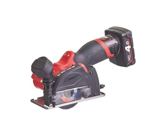 Дисковая пила Milwaukee M12 FCOT-422X FUEL 4Ah, 2Ah (4933464619), изображение 2 Дисковая пила Milwaukee M12 FCOT-422X FUEL 4Ah, 2Ah (4933464619), изображение 2