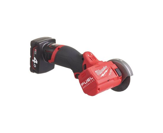 Дисковая пила Milwaukee M12 FCOT-422X FUEL 4Ah, 2Ah (4933464619), изображение 5 Дисковая пила Milwaukee M12 FCOT-422X FUEL 4Ah, 2Ah (4933464619), изображение 5