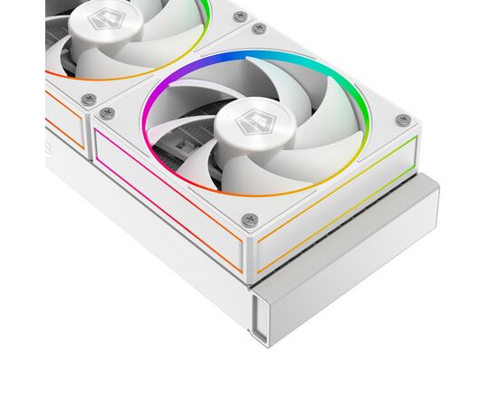 Система водяного охлаждения ID-Cooling SL360 WHITE, изображение 3 Система водяного охлаждения ID-Cooling SL360 WHITE, изображение 3