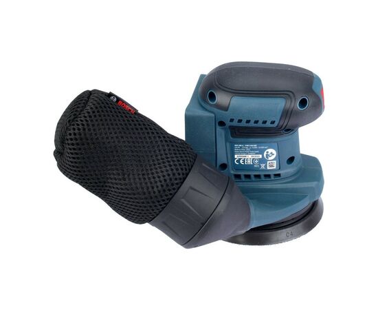 Шлифовальная машина Bosch GEX 185-LI, 18В, 125 мм, 6000-10000 об/мин (без АКБ и ЗУ) (0.601.3A5.020), изображение 3 Шлифовальная машина Bosch GEX 185-LI, 18В, 125 мм, 6000-10000 об/мин (без АКБ и ЗУ) (0.601.3A5.020), изображение 3