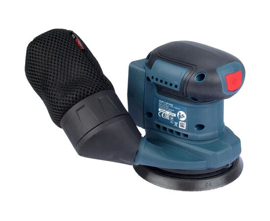 Шлифовальная машина Bosch GEX 185-LI, 18В, 125 мм, 6000-10000 об/мин (без АКБ и ЗУ) (0.601.3A5.020), изображение 4 Шлифовальная машина Bosch GEX 185-LI, 18В, 125 мм, 6000-10000 об/мин (без АКБ и ЗУ) (0.601.3A5.020), изображение 4