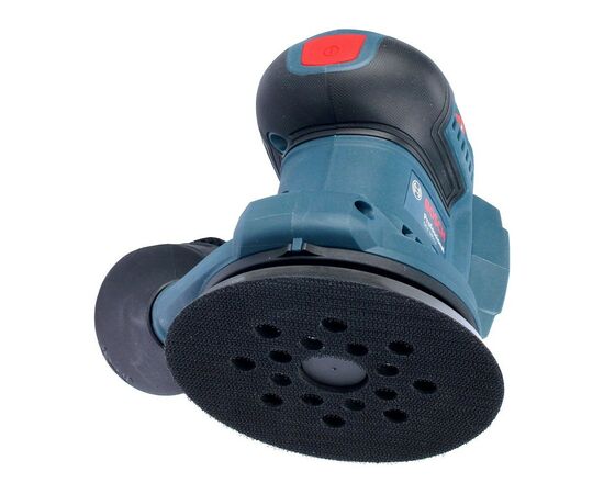 Шлифовальная машина Bosch GEX 185-LI, 18В, 125 мм, 6000-10000 об/мин (без АКБ и ЗУ) (0.601.3A5.020), изображение 8 Шлифовальная машина Bosch GEX 185-LI, 18В, 125 мм, 6000-10000 об/мин (без АКБ и ЗУ) (0.601.3A5.020), изображение 8