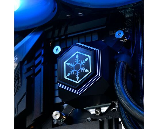 Система водяного охлаждения Silver Stone Perma Frost Premium PF360-ARGB- (SST-PF360-ARGB-V2), изображение 2 Система водяного охлаждения Silver Stone Perma Frost Premium PF360-ARGB- (SST-PF360-ARGB-V2), изображение 2