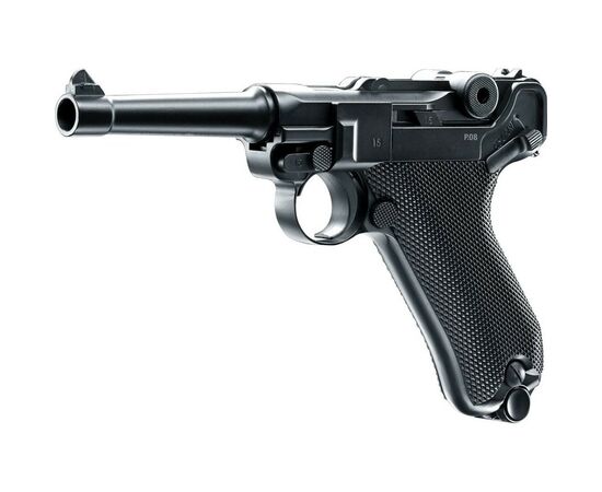 Пневматический пистолет Umarex Legends Luger P08 Blowback (5.8142), изображение 3 Пневматический пистолет Umarex Legends Luger P08 Blowback (5.8142), изображение 3