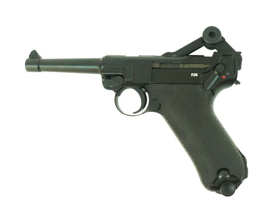 Пневматический пистолет Umarex Legends Luger P08 Blowback (5.8142), изображение 5 Пневматический пистолет Umarex Legends Luger P08 Blowback (5.8142), изображение 5