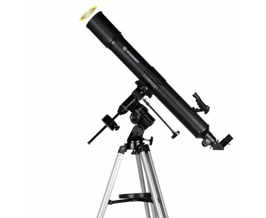 Телескоп Bresser Quasar 80/900 EQ Refractor Solar Carbon + фильтр + адаптер (923033), изображение 2 Телескоп Bresser Quasar 80/900 EQ Refractor Solar Carbon + фильтр + адаптер (923033), изображение 2