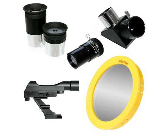 Телескоп Bresser Quasar 80/900 EQ Refractor Solar Carbon + фильтр + адаптер (923033), изображение 6 Телескоп Bresser Quasar 80/900 EQ Refractor Solar Carbon + фильтр + адаптер (923033), изображение 6