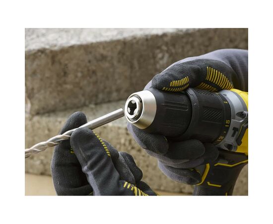 Шуруповерт Stanley FatMax, Li-lon 18 В, 60 Нм, 2 АКБ + ЗУ, кейс (SFMCD715D2K), изображение 6 Шуруповерт Stanley FatMax, Li-lon 18 В, 60 Нм, 2 АКБ + ЗУ, кейс (SFMCD715D2K), изображение 6