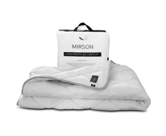 Одеяло MirSon антиаллергенное EcoSilk №1302 Bianco Зимнее 110x140 см (2200001526198), изображение 2 Одеяло MirSon антиаллергенное EcoSilk №1302 Bianco Зимнее 110x140 см (2200001526198), изображение 2
