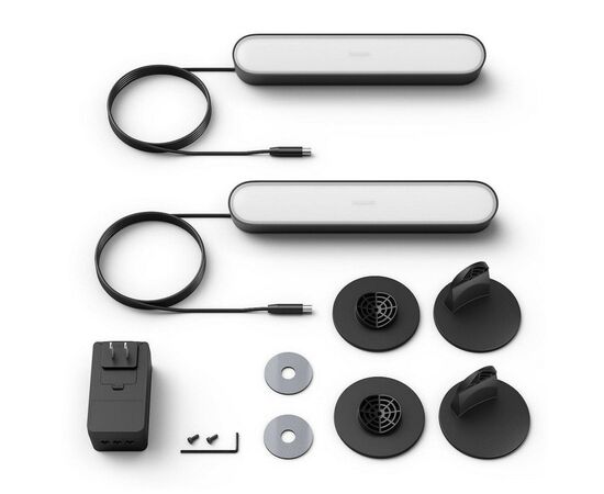 Светильник Philips Hue Play, 2000K-6500K, RGB, ZigBee, димування, базовий комплект, блок ж (915005939101), изображение 12 Светильник Philips Hue Play, 2000K-6500K, RGB, ZigBee, димування, базовий комплект, блок ж (915005939101), изображение 12