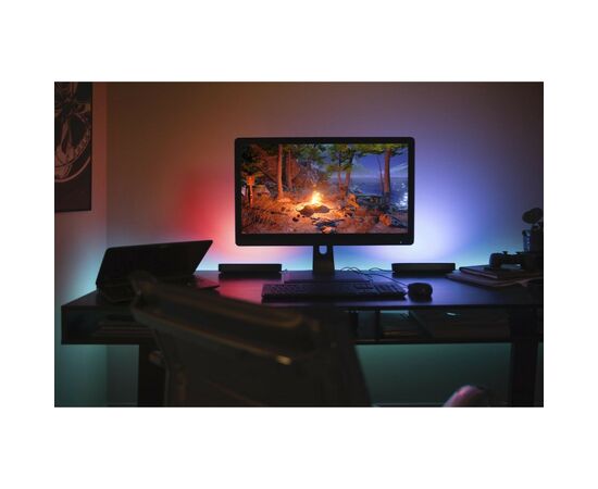 Светильник Philips Hue Play, 2000K-6500K, RGB, ZigBee, димування, базовий комплект, блок ж (915005939101), изображение 5 Светильник Philips Hue Play, 2000K-6500K, RGB, ZigBee, димування, базовий комплект, блок ж (915005939101), изображение 5
