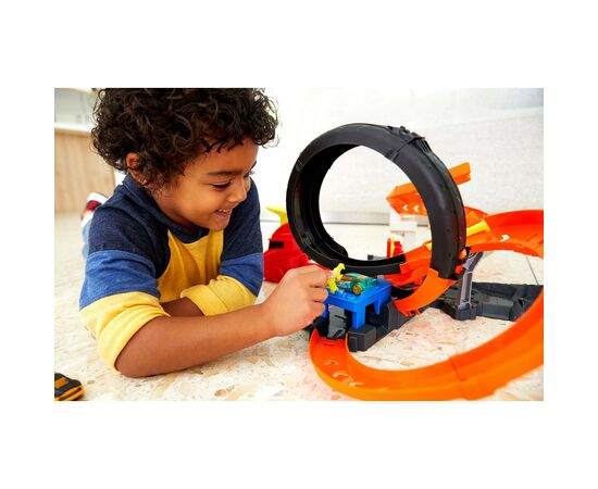 Автотрек Hot Wheels Приступ токсической гориллы (GTT94), изображение 12 Автотрек Hot Wheels Приступ токсической гориллы (GTT94), изображение 12