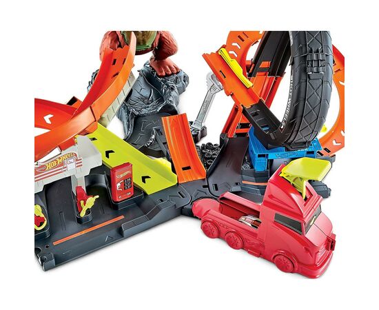 Автотрек Hot Wheels Приступ токсической гориллы (GTT94), изображение 3 Автотрек Hot Wheels Приступ токсической гориллы (GTT94), изображение 3