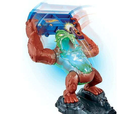 Автотрек Hot Wheels Приступ токсической гориллы (GTT94), изображение 6 Автотрек Hot Wheels Приступ токсической гориллы (GTT94), изображение 6