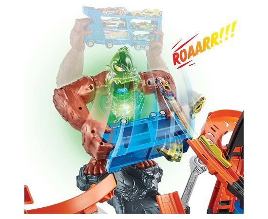 Автотрек Hot Wheels Приступ токсической гориллы (GTT94), изображение 7 Автотрек Hot Wheels Приступ токсической гориллы (GTT94), изображение 7