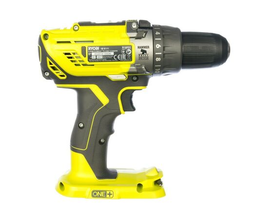Шуруповерт Ryobi R18PD3-220TAH, ONE+, 2x2Ah, набор ручного инструмента, кейс (5133005506), изображение 11 Шуруповерт Ryobi R18PD3-220TAH, ONE+, 2x2Ah, набор ручного инструмента, кейс (5133005506), изображение 11