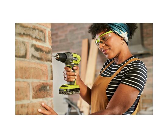Шуруповерт Ryobi R18PD3-220TAH, ONE+, 2x2Ah, набор ручного инструмента, кейс (5133005506), изображение 8 Шуруповерт Ryobi R18PD3-220TAH, ONE+, 2x2Ah, набор ручного инструмента, кейс (5133005506), изображение 8