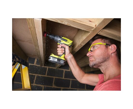Шуруповерт Ryobi R18PD3-220TAH, ONE+, 2x2Ah, набор ручного инструмента, кейс (5133005506), изображение 9 Шуруповерт Ryobi R18PD3-220TAH, ONE+, 2x2Ah, набор ручного инструмента, кейс (5133005506), изображение 9